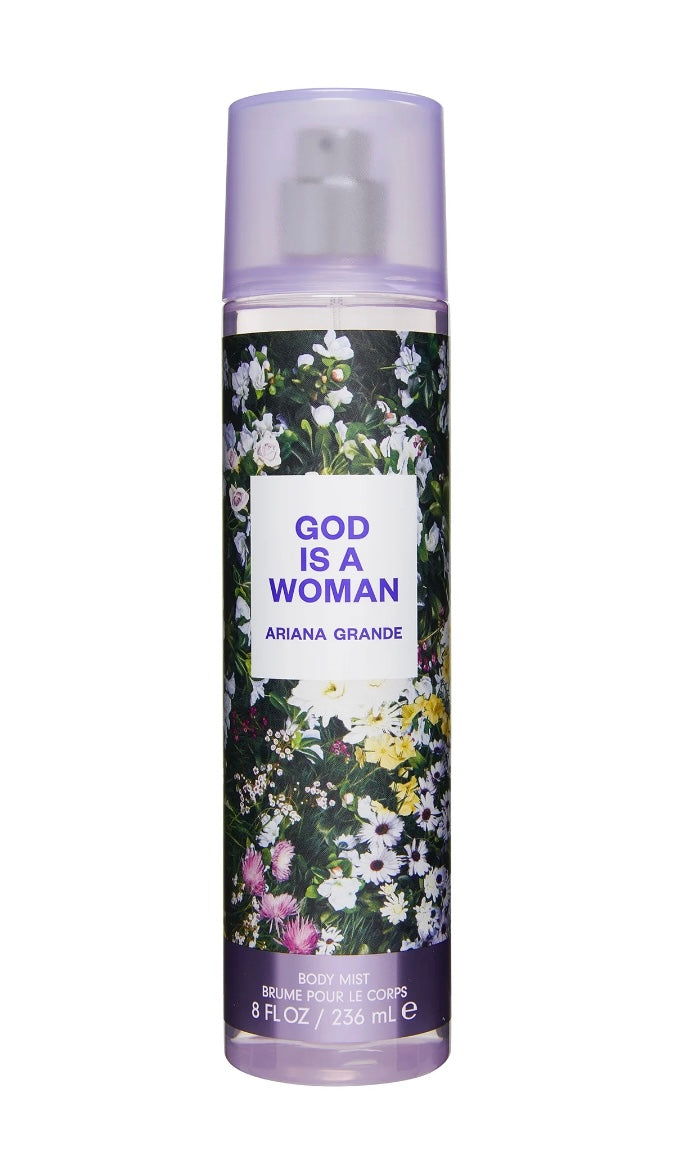 Ariana Grande God Is A Woman Bruma Corporal de 8.0 oz, Body Mist